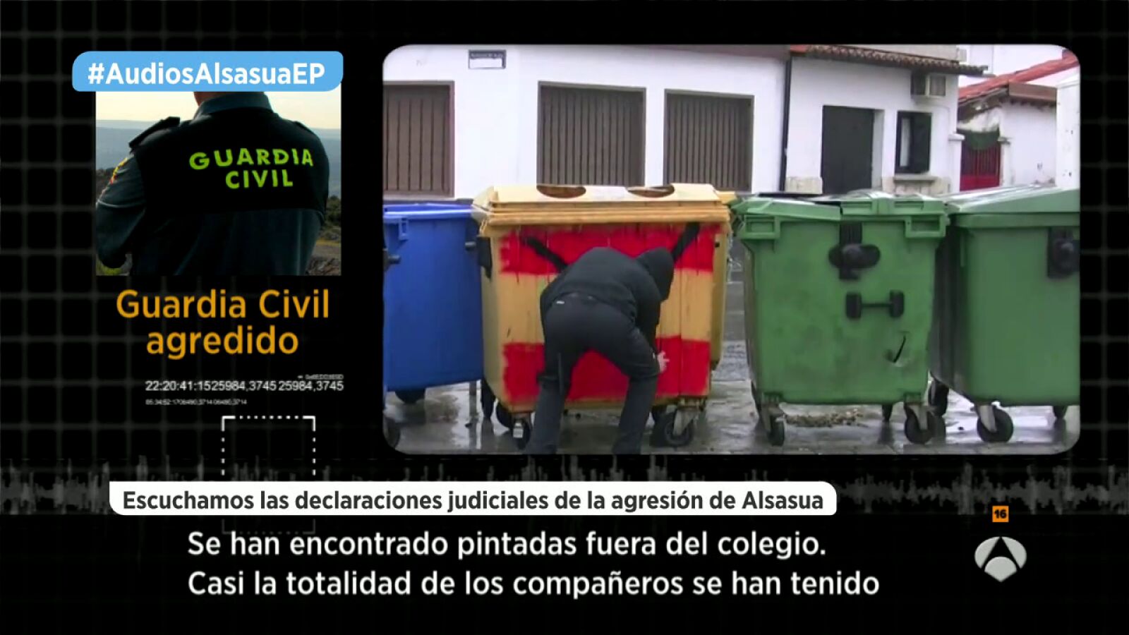Las declaraciones de los guardias civiles agredidos en Alsasua: 