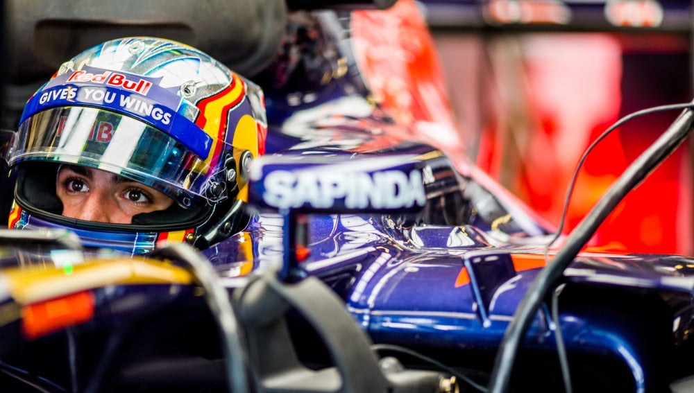 Carlos Sainz, en su monoplaza