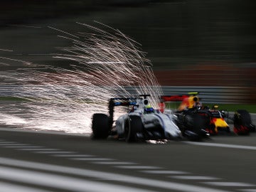 Massa y Ricciardo, echando chispas en Baréin