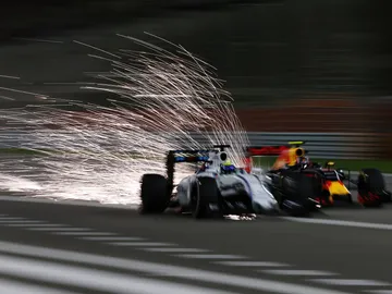 Massa y Ricciardo, echando chispas en Baréin Massa y Ricciardo, echando chispas en Baréin