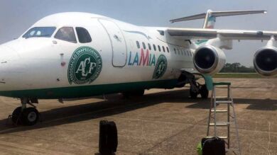 Suspenden el permiso de operaciones a la aerolínea Lamia tras el accidente de avión del Chapecoense