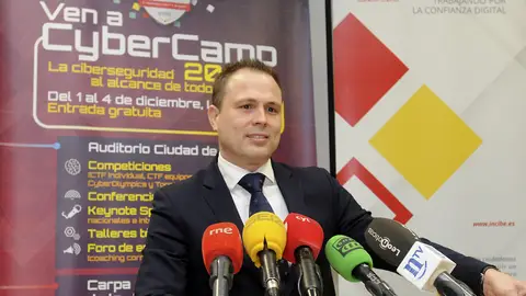 El director general del Instituto Nacional de Ciberseguridad (INCIBE), Alberto Hernández El director general del Instituto Nacional de Ciberseguridad (INCIBE), Alberto Hernández