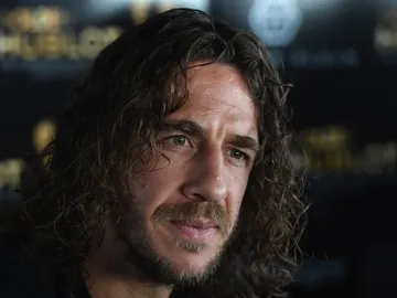 Carles Puyol, en un acto Carles Puyol, en un acto