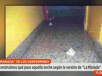 La manada de los San Fermines. La manada de los San Fermines.