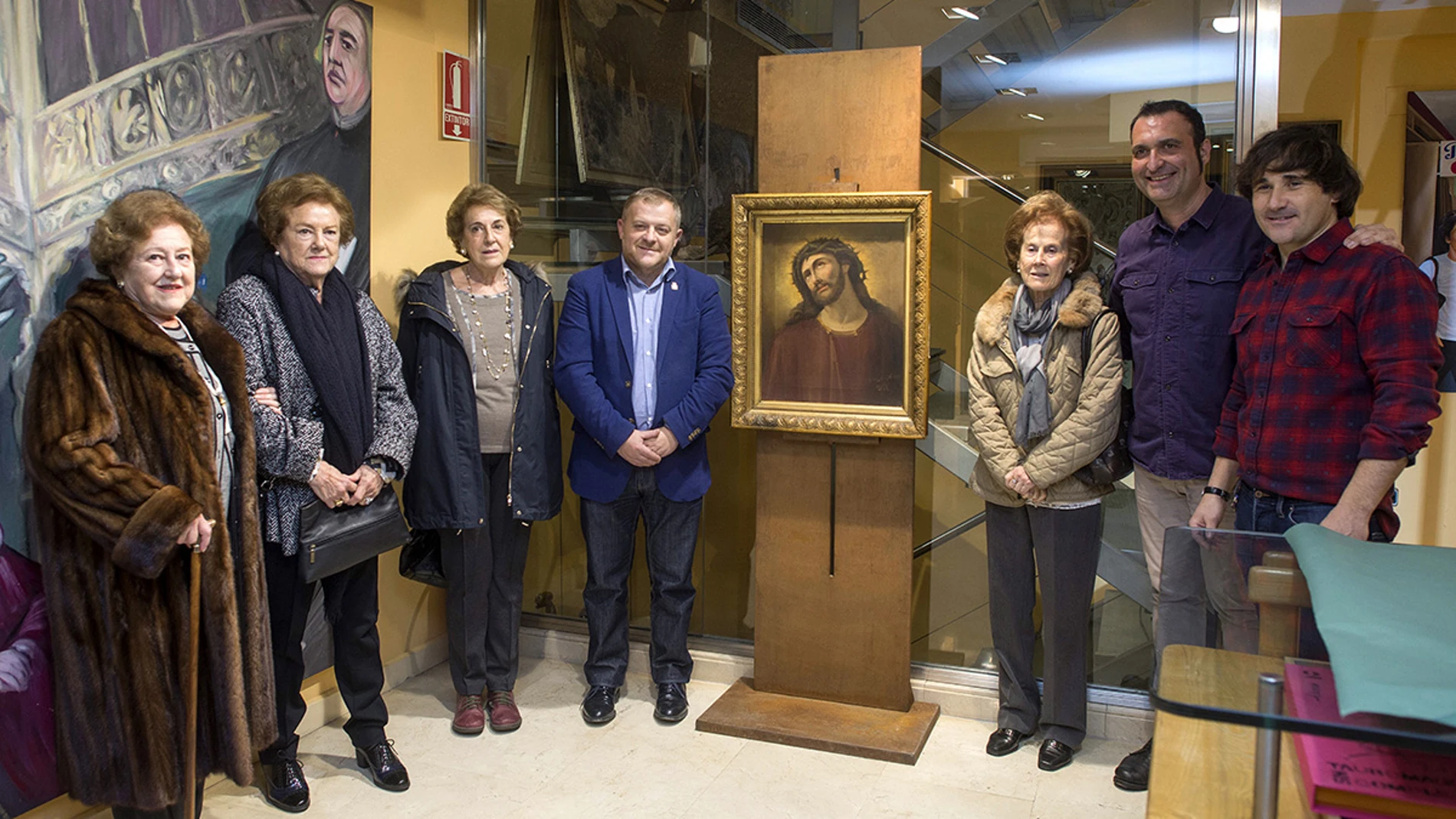 Cuadro original del 'Eccehomo' Cuadro original del 'Eccehomo'