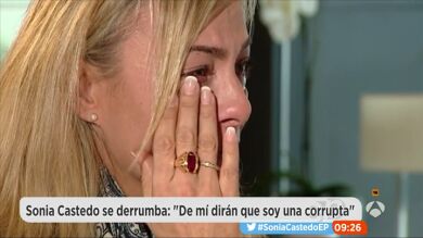 Sonia Castedo, entre lágrimas: 