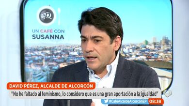 David Pérez, alcalde de Alcorcón: 