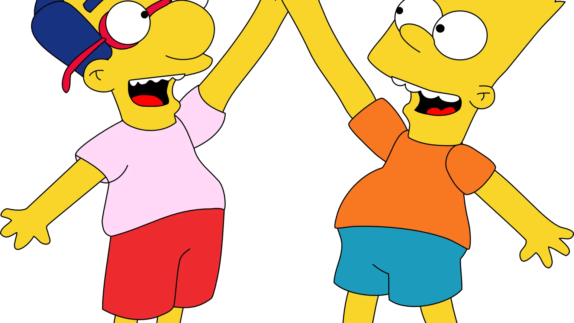 Milhouse y Bart