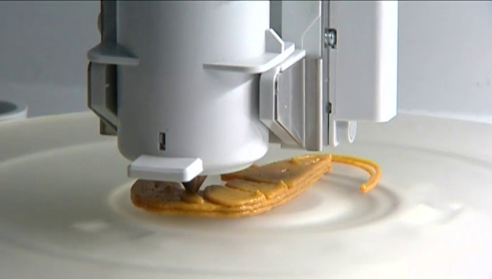 Frame 64.143615 de: La impresión en 3D llega los restaurantes españoles