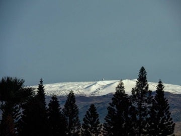 La cumbre Mauna Kea nevada