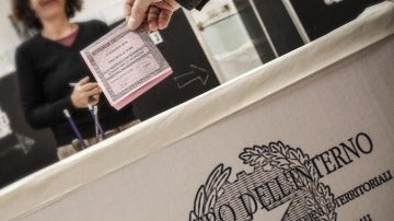 Votaciones en Italia