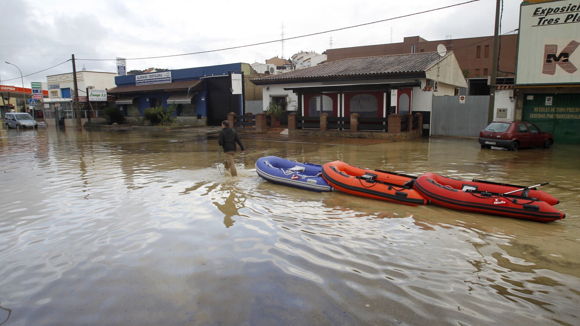 Inundaciones en C&aacute;diz