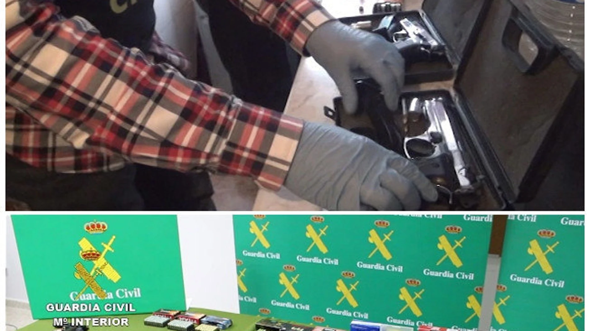 Treinta detenidos por venta de armas por internet con talleres clandestinos Combo de fotografías facilitadas por la Guardia Civil que ha detenido a treinta personas pertenecientes a una organización criminal dedicada a la adquisición y venta de armas de fuego por internet en la operación Vulpes III. Treinta detenidos por venta de armas por internet con talleres clandestinos Combo de fotografías facilitadas por la Guardia Civil que ha detenido a treinta personas pertenecientes a una organización criminal dedicada a la adquisición y venta de armas de fuego por internet en la operación Vulpes III.
