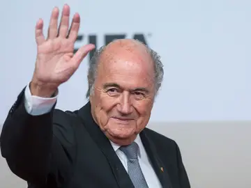 Joseph Blatter en un acto de la FIFA Joseph Blatter en un acto de la FIFA