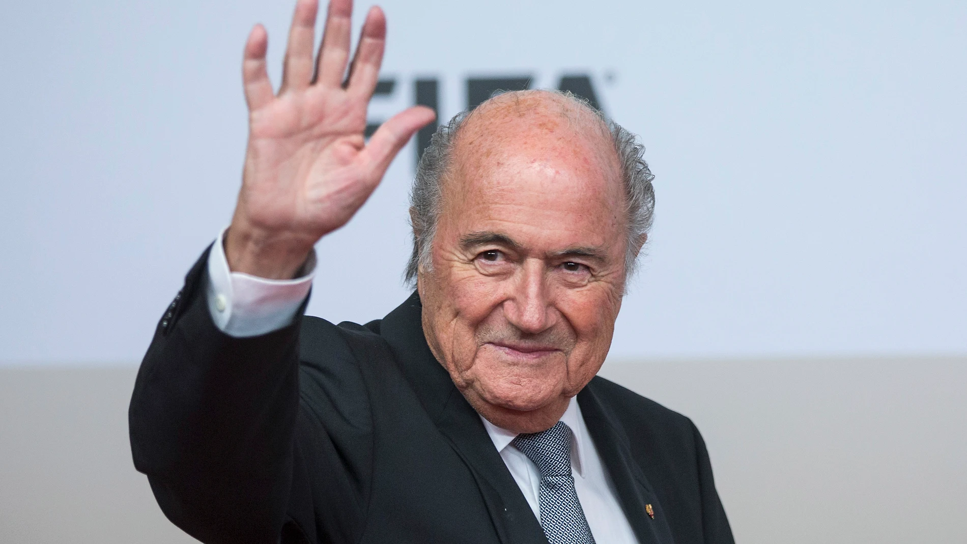 Joseph Blatter en un acto de la FIFA Joseph Blatter en un acto de la FIFA