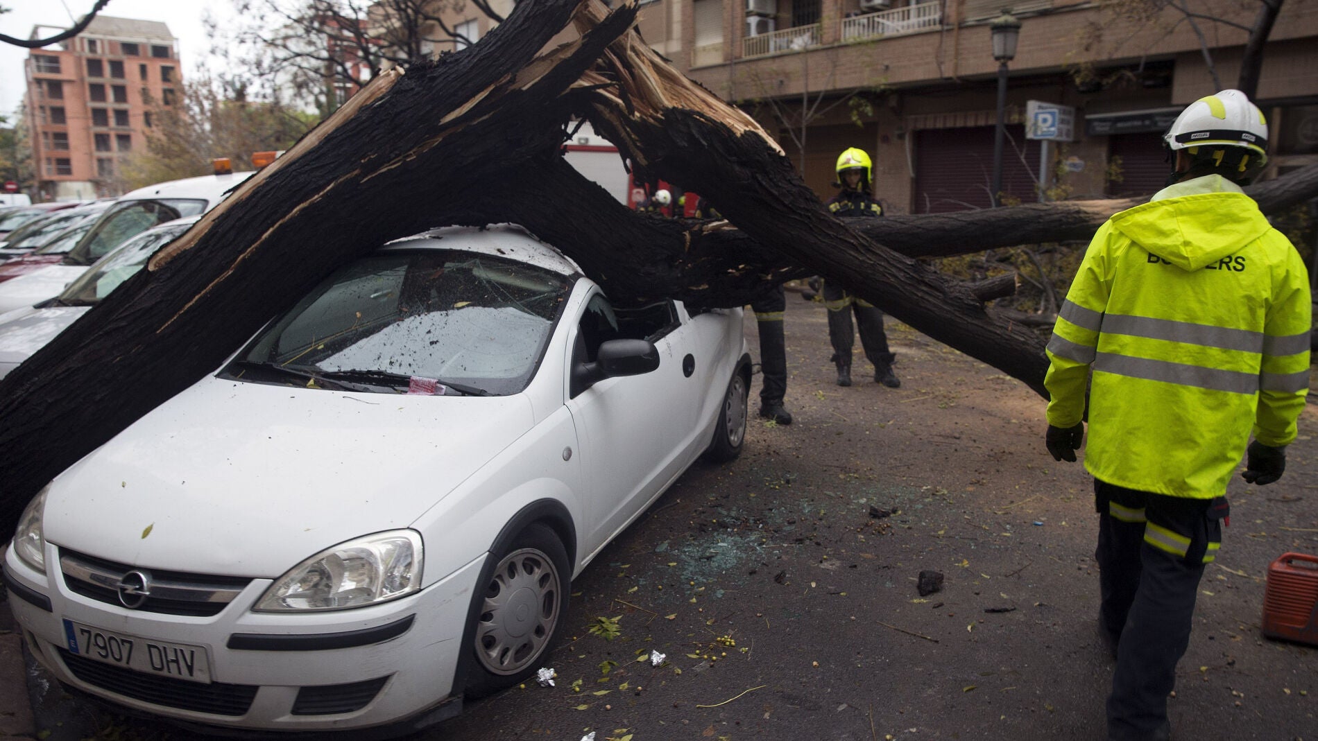 Da&ntilde;os por las lluvias en Valencia