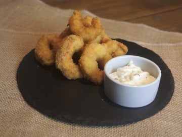 Gambas rebozadas en panko, al estilo de Yumland. Gambas rebozadas en panko, al estilo de Yumland.