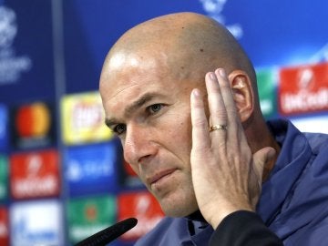 Zidane, en rueda de prensa