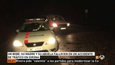 Mueren dos mujeres y un bebé en un accidente de tráfico en Girona
