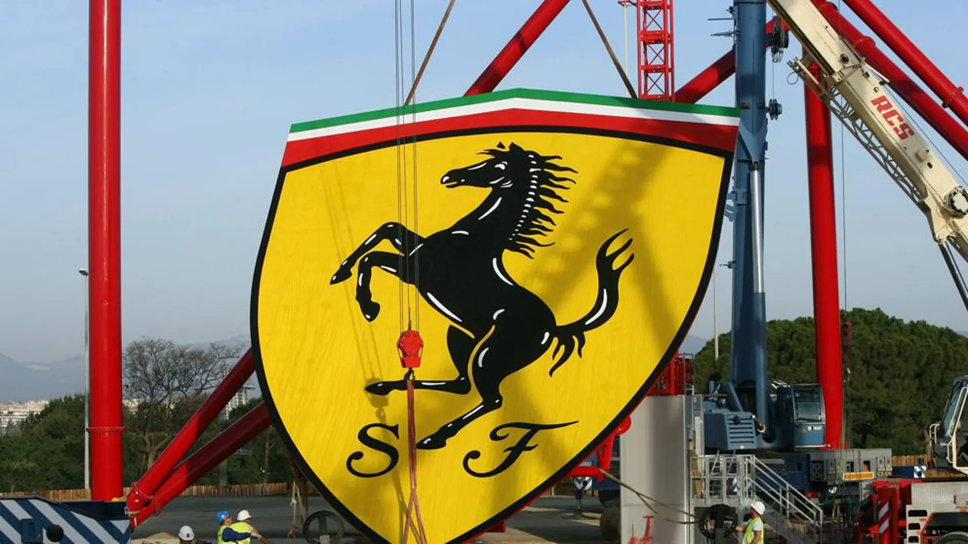 Una atracción de Ferrari Land
