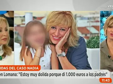Frame 225.377322 de: Carmen Lomana se siente estafada después de donar 1.000 euros a la causa de Nadia Frame 225.377322 de: Carmen Lomana se siente estafada después de donar 1.000 euros a la causa de Nadia