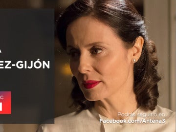 Aitana Sánchez-Gijón estará en directo en Facebook Live