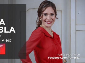 Yara Puebla estará en directo con los seguidores de la serie a través de Facebook Live