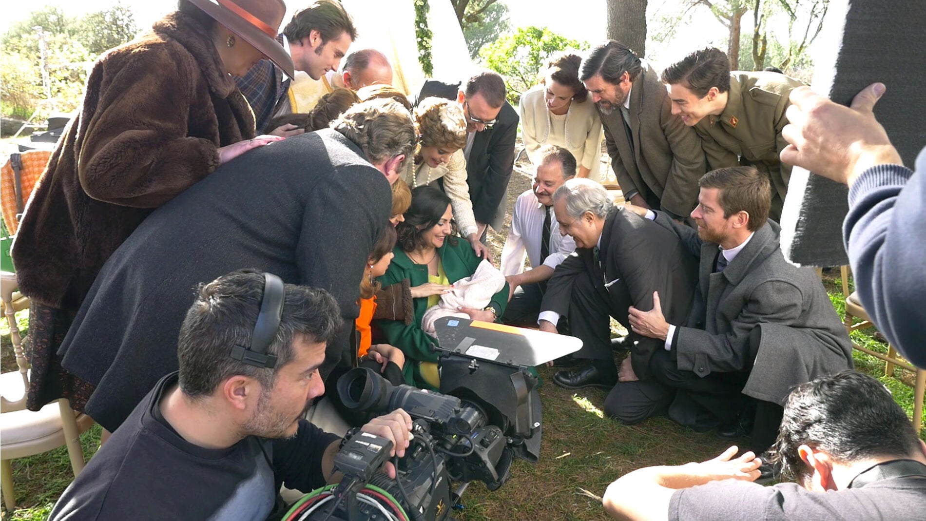 Alegr&iacute;a absoluta del rodaje en exteriores en el cap&iacute;tulo 1.000