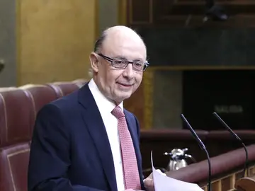 Cristóbal Montoro en el Congreso Cristóbal Montoro en el Congreso
