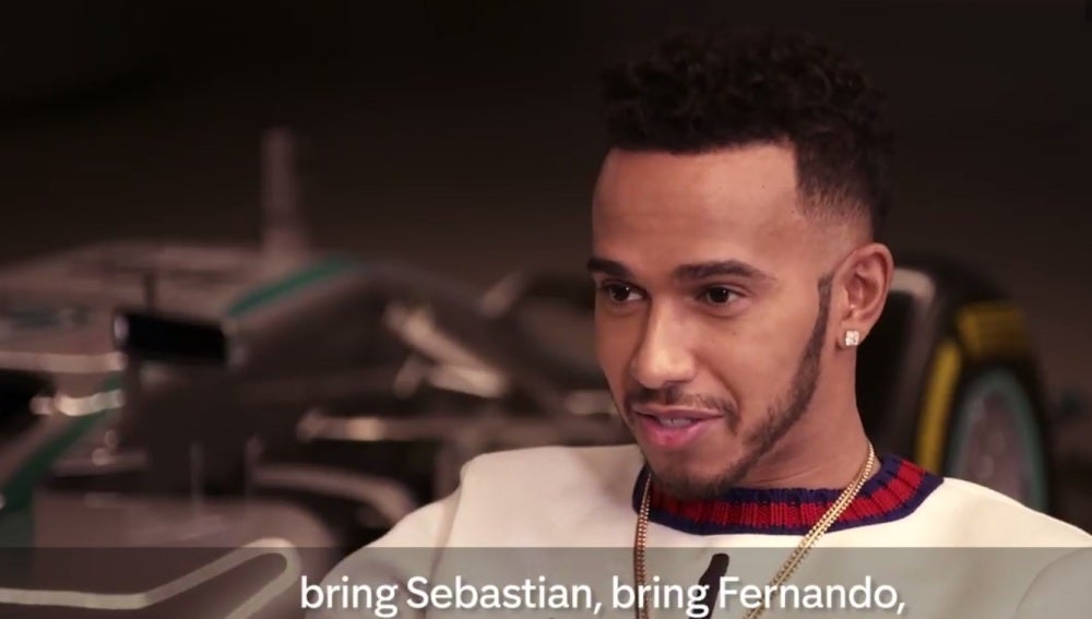 Entrevista a Lewis Hamilton en 'Channel 4'
