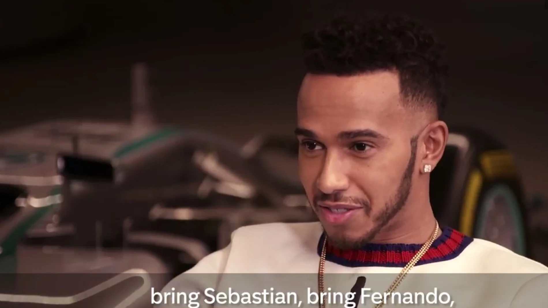 Entrevista a Lewis Hamilton en 'Channel 4'