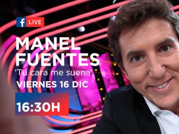 Mañana charlaremos en directo con Manel Fuentes en Facebook Live