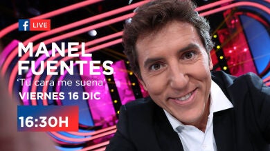 Hoy charlaremos en directo con Manel Fuentes en Facebook Live