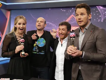 Jandro vaticina quién ganará el Oscar, Jennifer Lawrence o Chris Pratt Jandro vaticina quién ganará el Oscar, Jennifer Lawrence o Chris Pratt