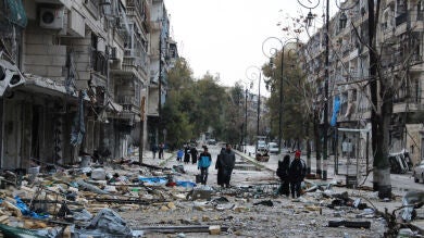 Alepo, una ciudad asediada por una guerra que dura ya más de cinco años