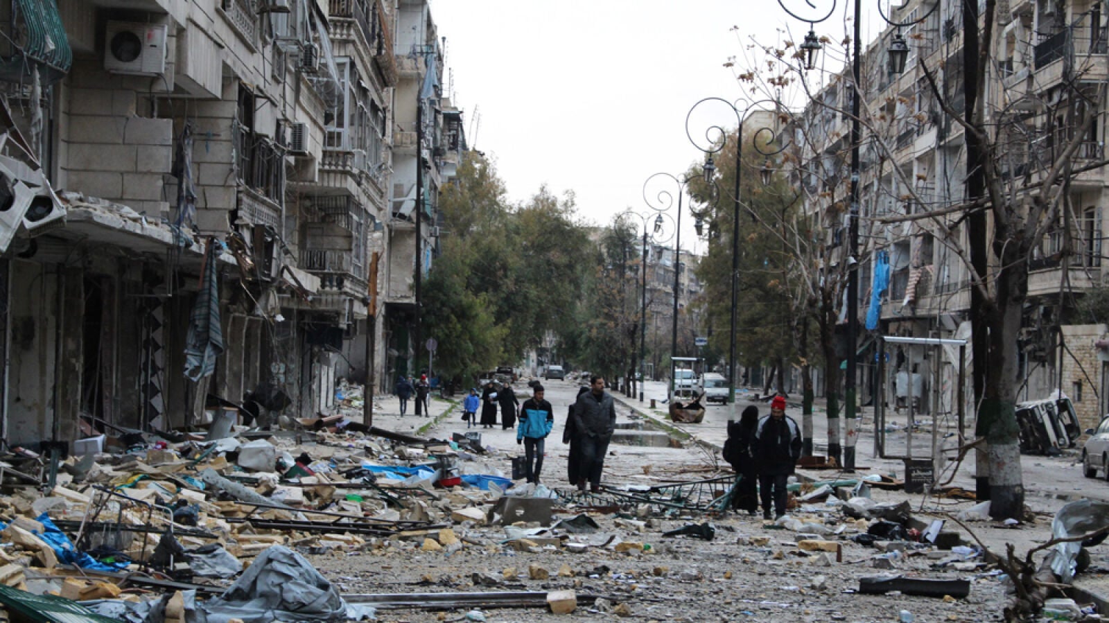 Alepo, una ciudad asediada por una guerra que dura ya más de cinco años