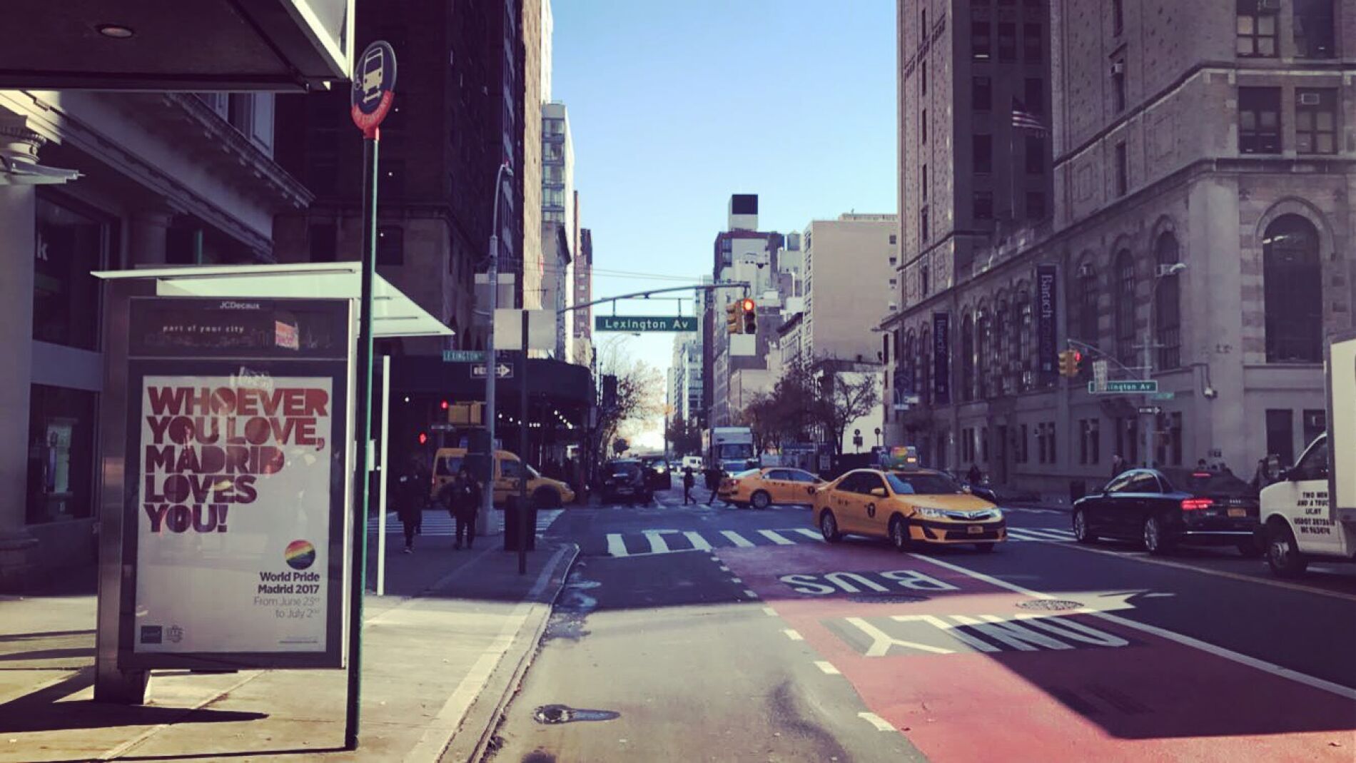 Marquesina en Nueva York