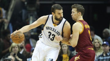 Marc Gasol, protagonista ante Cleveland Cavaliers