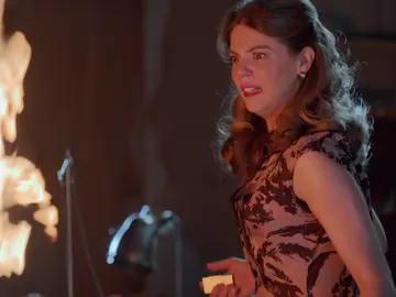 Manuela: "La escena del incendio tiene algo de catarsis" Manuela: "La escena del incendio tiene algo de catarsis"