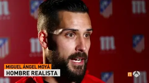 Miguel Ángel Moyá, portero del Atlético de Madrid Miguel Ángel Moyá, portero del Atlético de Madrid