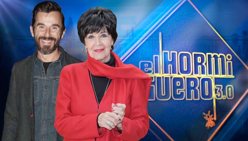 Los actores Concha Velasco y Santi Millán se divertirán en 'El Hormiguero 3.0'