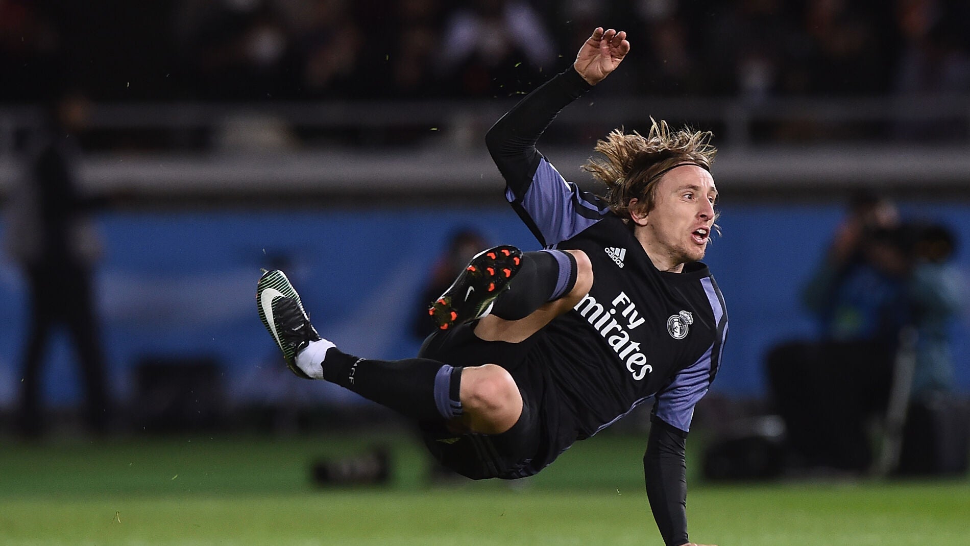 Luka Modric, en el partido contra el Am&eacute;rica