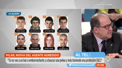 La novia de uno de los guardias civiles agredidos en Alsasua: 