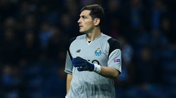 Iker Casillas, con el Oporto