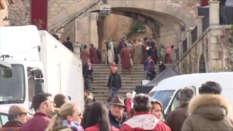 Frame 17.521777 de: Tres superproducciones de cine han convertido a C&aacute;ceres en un gran plat&oacute; de cine