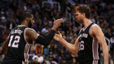 Un gran Pau Gasol lidera el nuevo triunfo de los Spurs ante los Suns