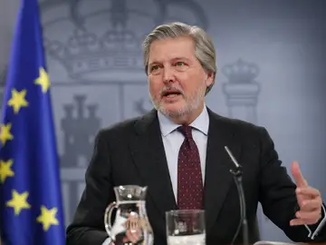 El portavoz del Gobierno, Íñigo Méndez de Vigo El portavoz del Gobierno, Íñigo Méndez de Vigo
