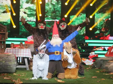 Yolanda Ramos inunda el plató de risas y carcajadas con su imitación de David el Gnomo Yolanda Ramos inunda el plató de risas y carcajadas con su imitación de David el Gnomo