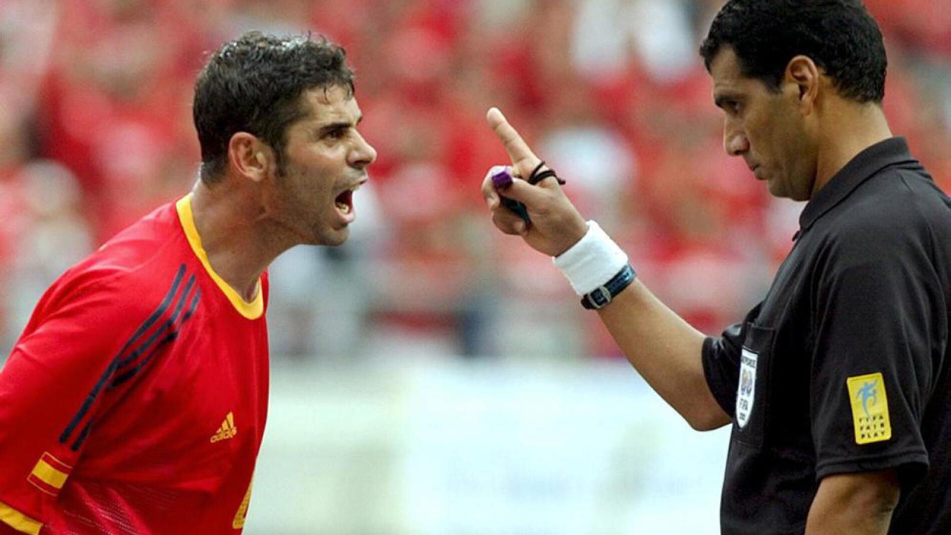 Hierro, en el Mundial de Corea y Jap&oacute;n 2002