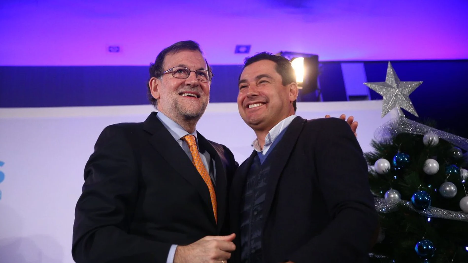 Mariano Rajoy y Juanma Moreno Mariano Rajoy y Juanma Moreno